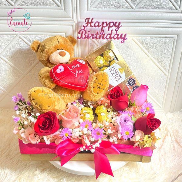 Cesta Teddy Ferrero