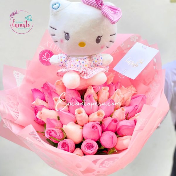 Ramo Kitty Rosa